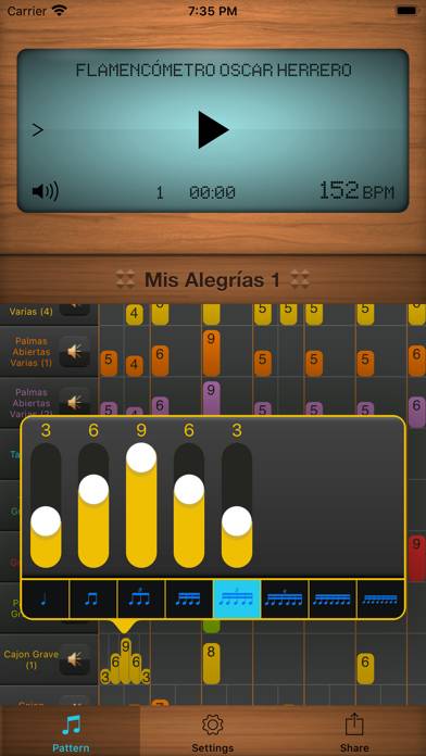 Flamencómetro Oscar Herrero Captura de pantalla de la aplicación #6