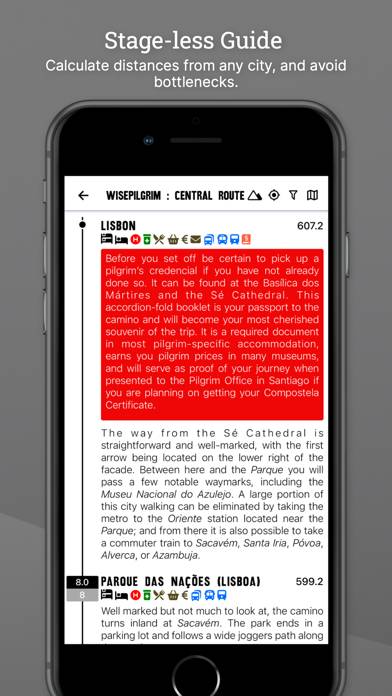 Wise Pilgrim Camino Portugués Capture d'écran de l'application #2