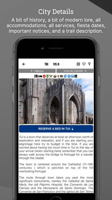 Wise Pilgrim Camino Portugués App screenshot #3