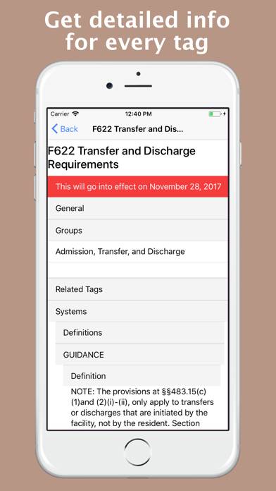 LTC SOM Regs App screenshot