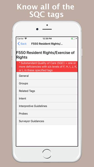 LTC SOM Regs App screenshot