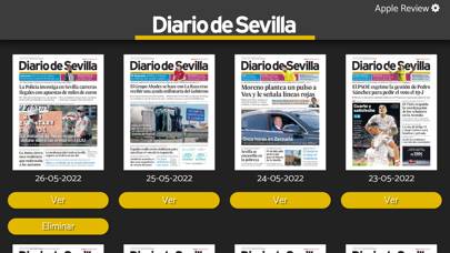 Diario de Sevilla (V. Impresa) Captura de pantalla de la aplicación #3