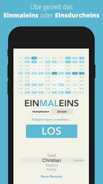 Multiplication Division Schermata dell'app #1