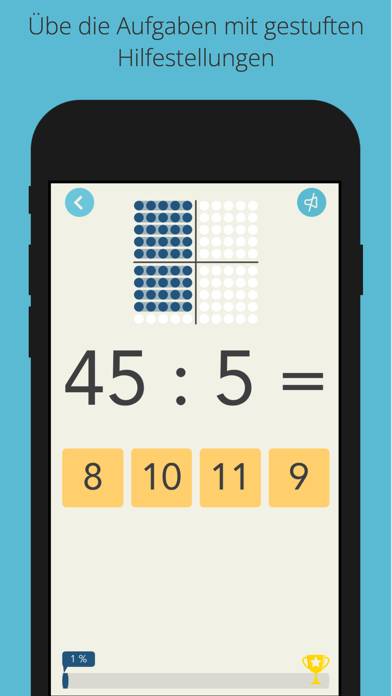 Multiplication Division Schermata dell'app #2