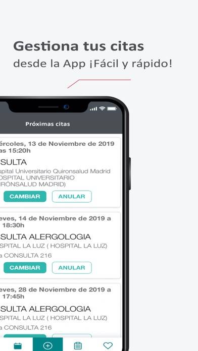 Quirónsalud App screenshot #4