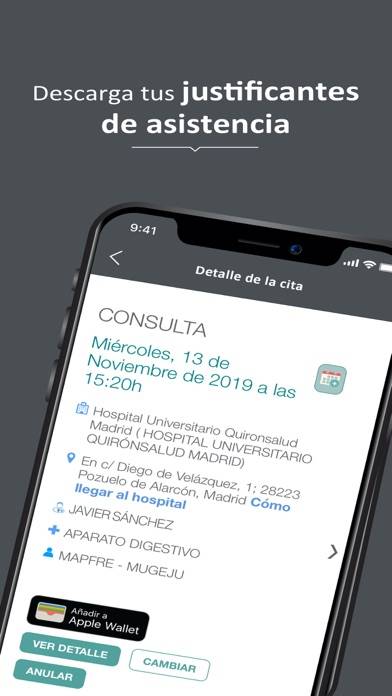 Quirónsalud App screenshot #6