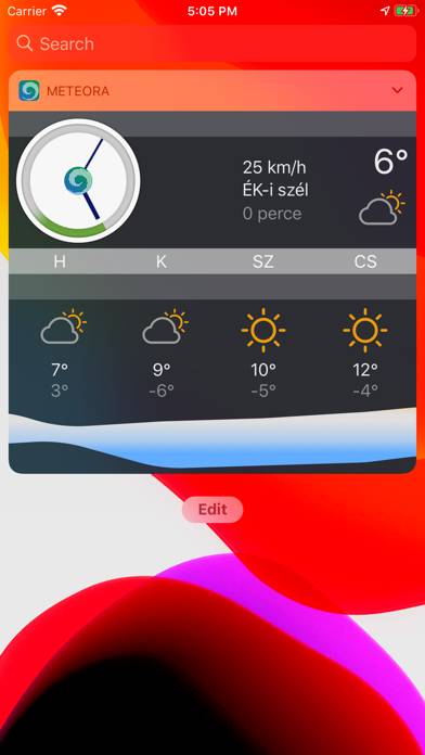 OMSZ Meteora App screenshot #2