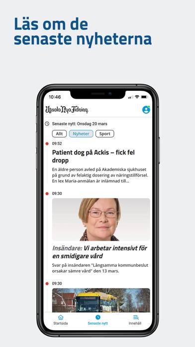 Unt App skärmdump