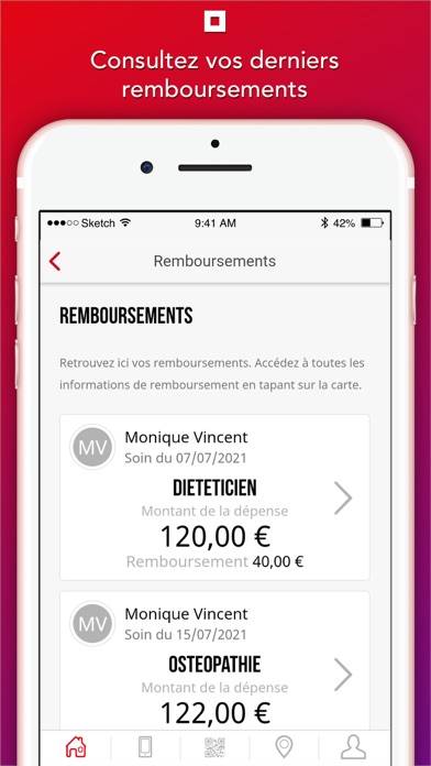 Apicil, mon espace Santé App screenshot #2