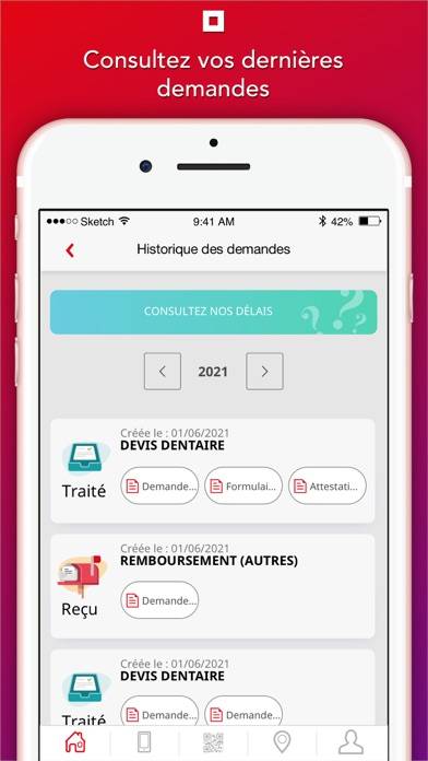 Apicil, mon espace Santé App screenshot #3