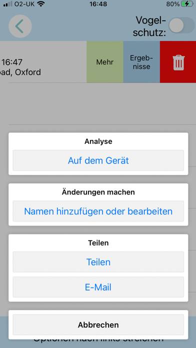 Zwitschomat App-Screenshot #6