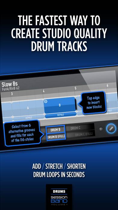 SessionBand Drums 1 App-Screenshot #2