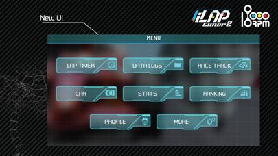 ILapTimer 2:Motorsport GPS Lap Timer & Data Logger Capture d'écran de l'application #1