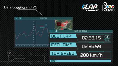ILapTimer 2:Motorsport GPS Lap Timer & Data Logger Capture d'écran de l'application #5