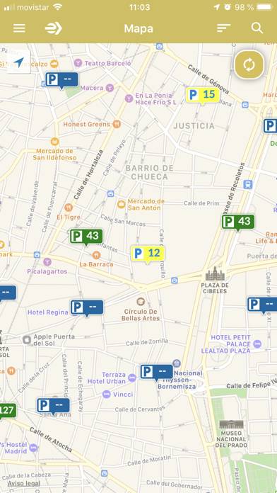 Parking Madrid Captura de pantalla de la aplicación #1