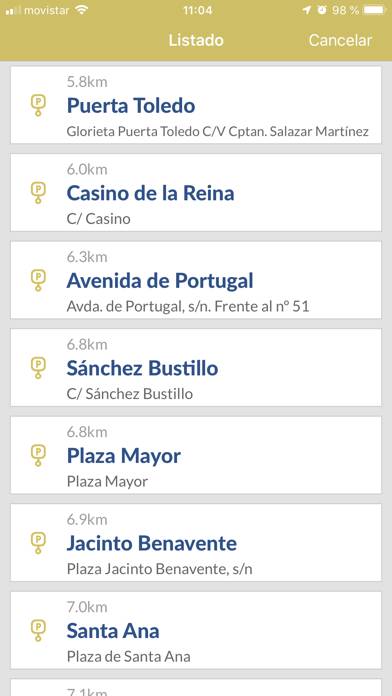 Parking Madrid Captura de pantalla de la aplicación #2