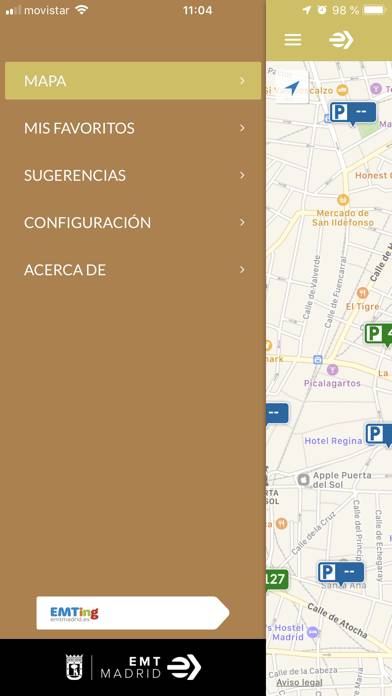 Parking Madrid Captura de pantalla de la aplicación #3