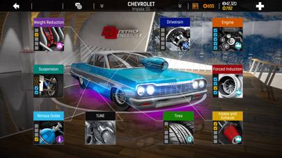Nitro Nation: Drag Racing Schermata dell'app #3