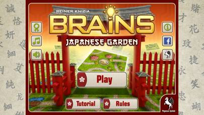 Reiner Knizia's Brains Japanese Garden captura de pantalla del juego