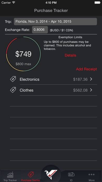 SnoBird App screenshot
