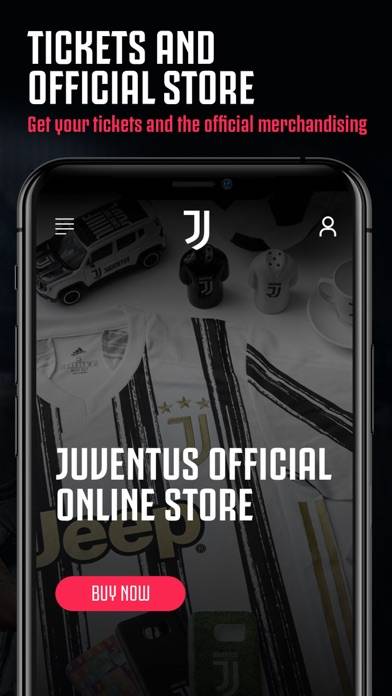 Juventus Schermata dell'app