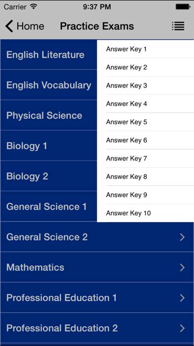 LET Exams App screenshot #3