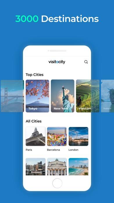 Visit A City Schermata dell'app #1