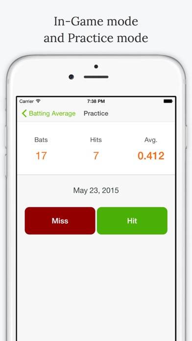 Batting Average App screenshot #5