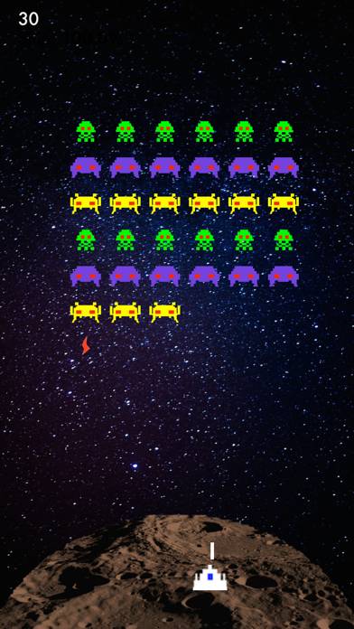 Invaders mini: Watch Game App screenshot #2