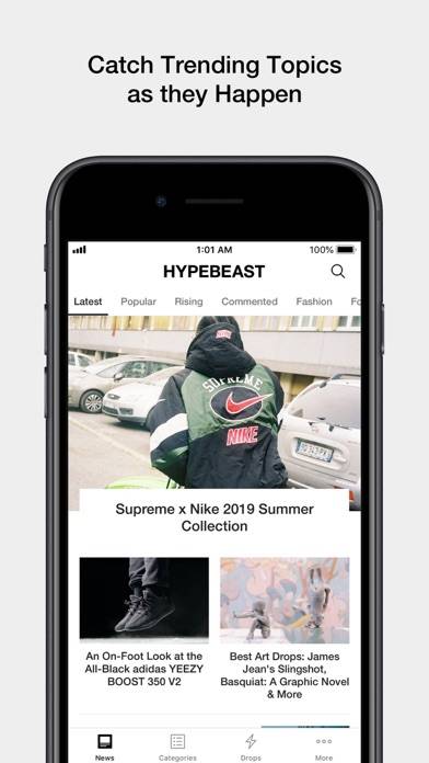 Hypebeast App screenshot #1