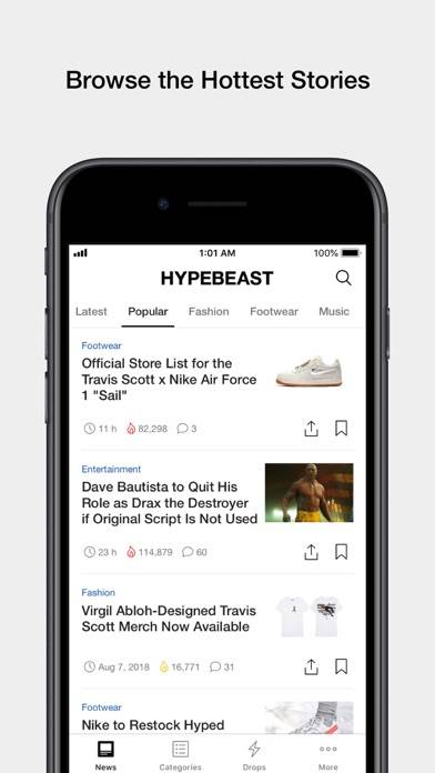 Hypebeast App screenshot #4