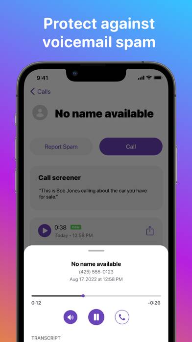 Hiya: Spam Blocker & Caller ID App screenshot #2