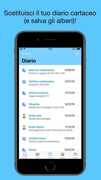 Scuola | Diario, Orario & Voti Schermata dell'app #3