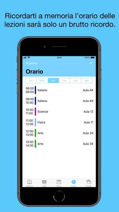 Scuola | Diario, Orario & Voti Schermata dell'app #4