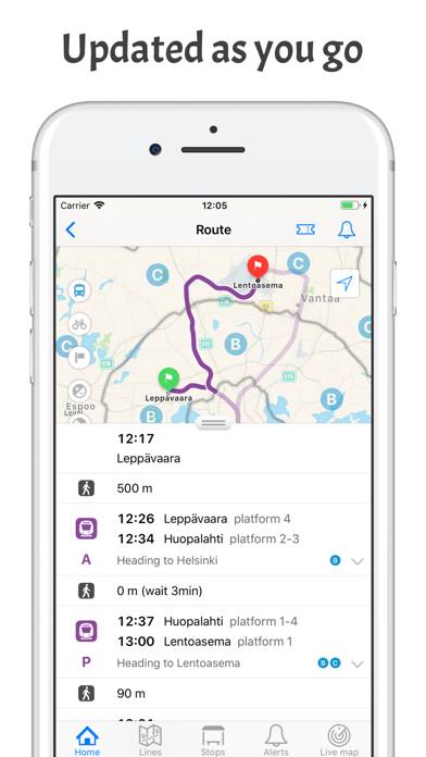 Transporter Journey planner App-Screenshot #4