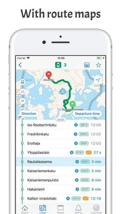 Transporter Journey planner App-Screenshot #5