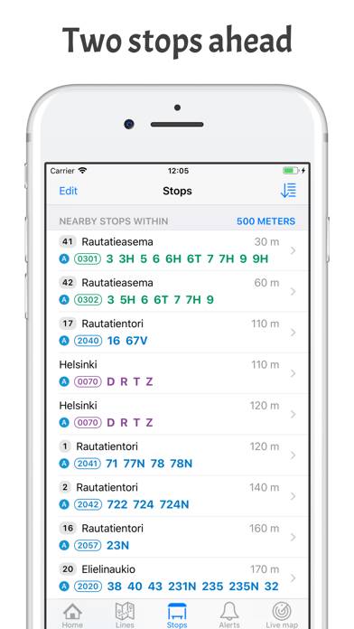 Transporter Journey planner App-Screenshot #6