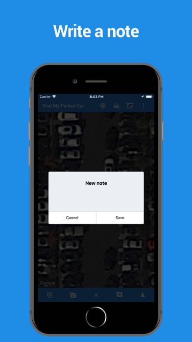 Find My Parked Car Schermata dell'app #4