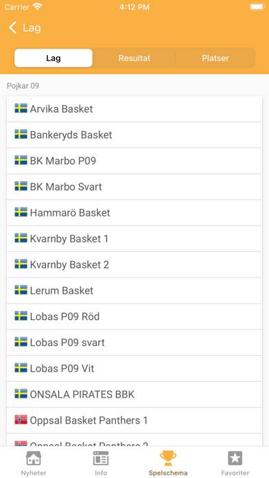 Skövde Basketcup App screenshot #2