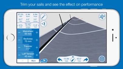 North U Sailing Trim Simulator Captura de pantalla de la aplicación #2
