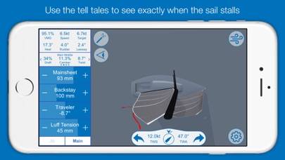 North U Sailing Trim Simulator Captura de pantalla de la aplicación #3