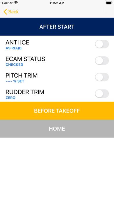 A320 Checklist App screenshot #4