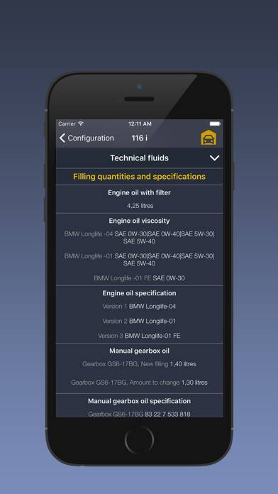 TechApp for BMW Capture d'écran de l'application #5