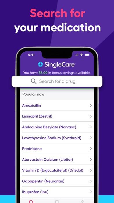 SingleCare Rx Pharmacy Coupons App screenshot