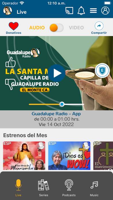 Guadalupe Radio Captura de pantalla de la aplicación #3