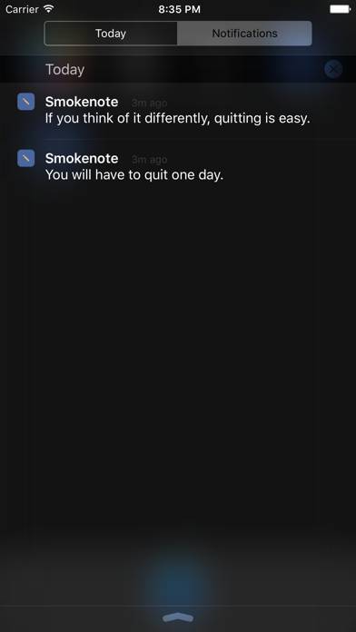 Smokenote PRO App screenshot