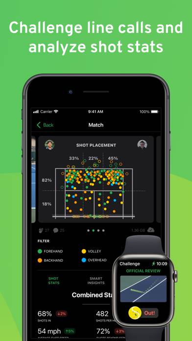 SwingVision: Tennis Pickleball Schermata dell'app #2