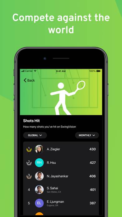 SwingVision: Tennis Pickleball Captura de pantalla de la aplicación #6
