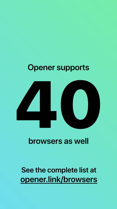 Opener ‒ open links in apps Скриншот приложения #4