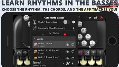 Accordion Piano Cassoto Schermata dell'app